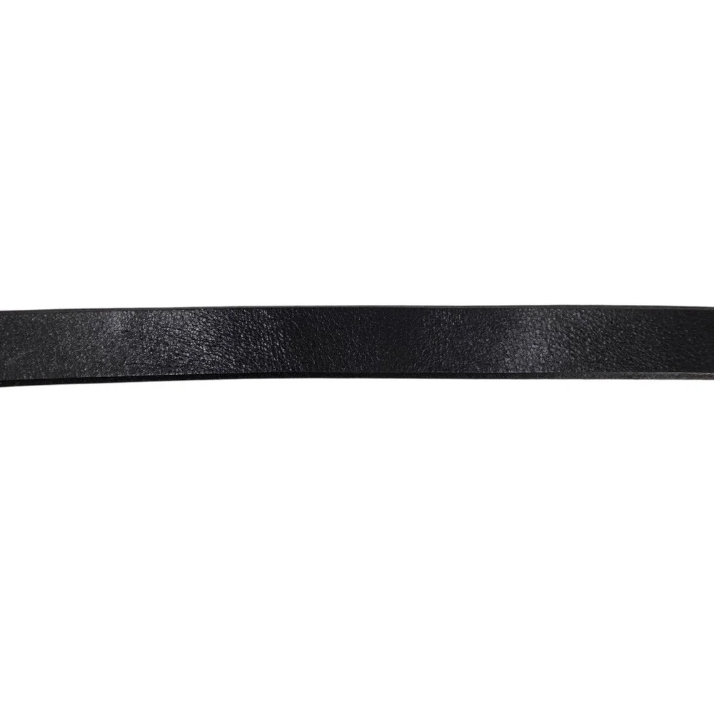 Remo Tullani Mens 42 Black‎ Leather Belt